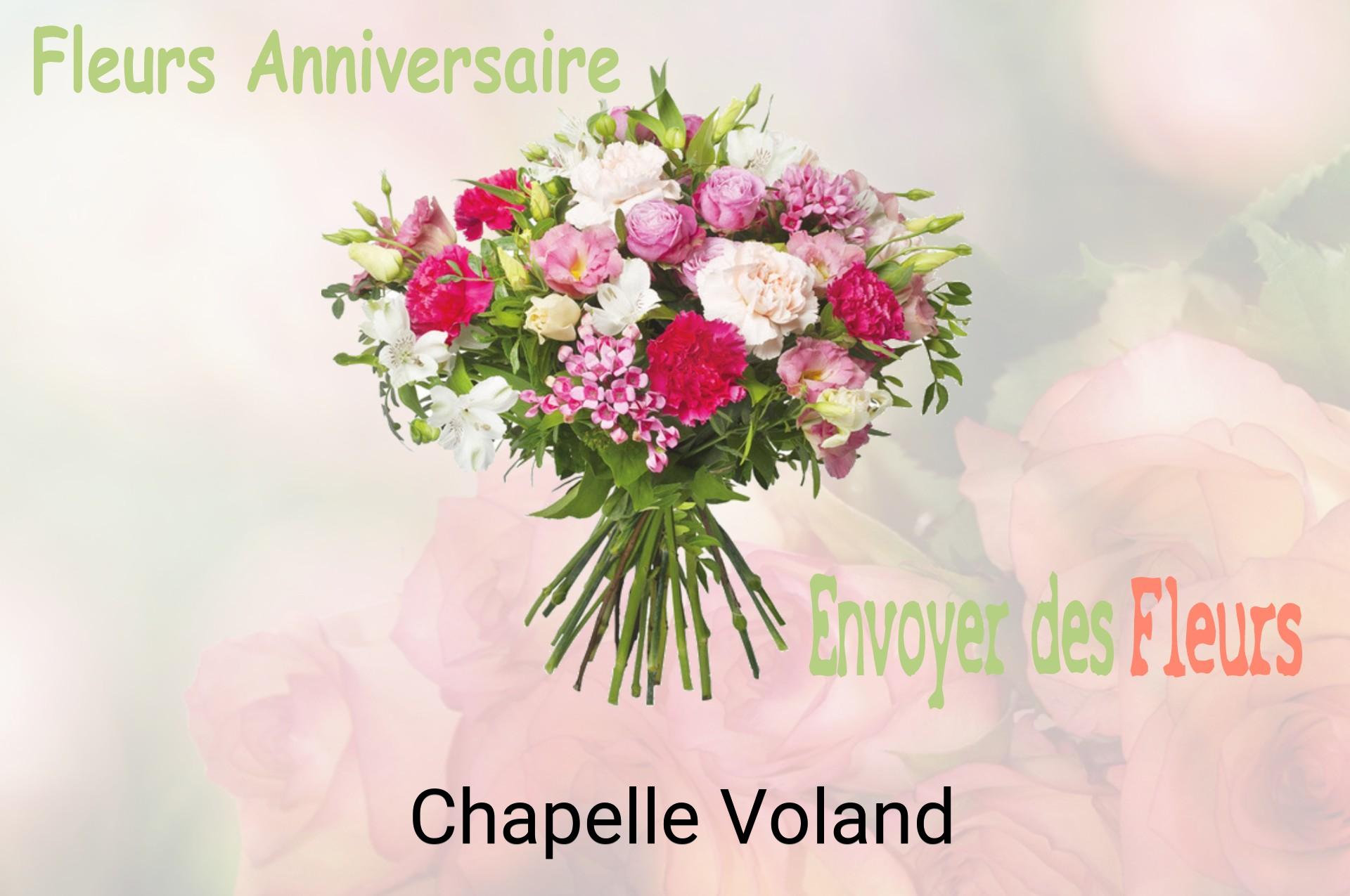 Bouquet de fleurs d’anniversaire livré à Chapelle-Voland